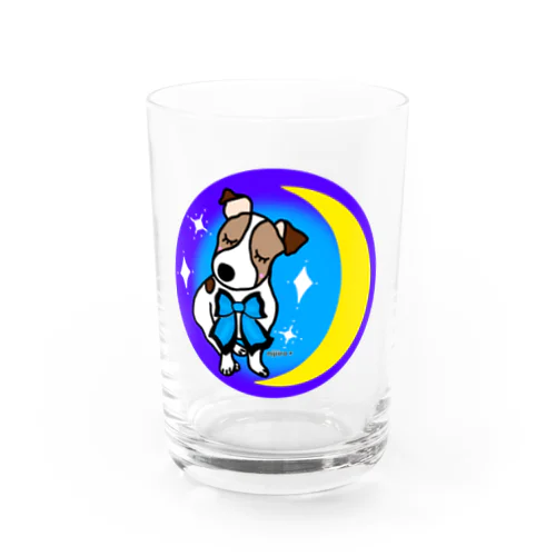 夢の国へ　ジャックラッセルテリア犬 Water Glass