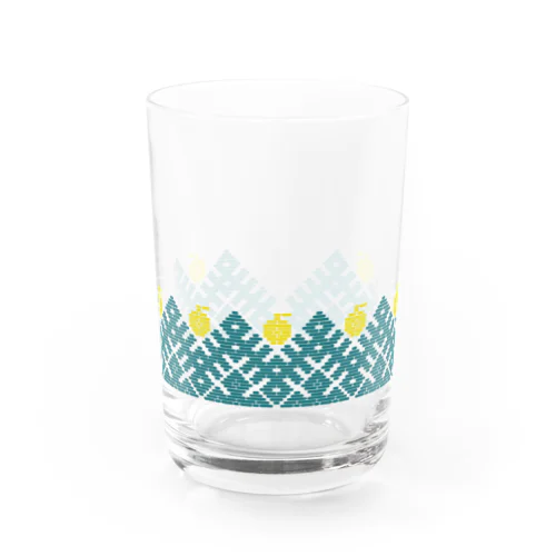 【リンゴの森】北欧レトロなこぎんグラス l トキ Water Glass