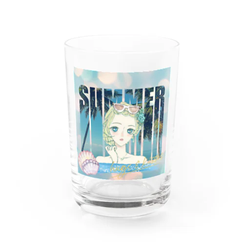 サマーガール Water Glass