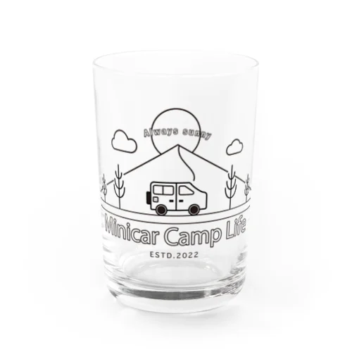 Minicar Camp Life Water Glass