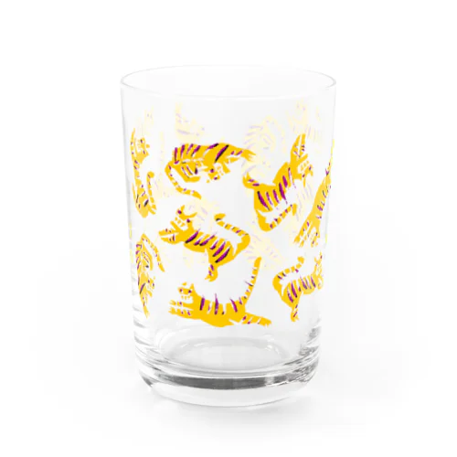 [TIGER] yellow Water Glass