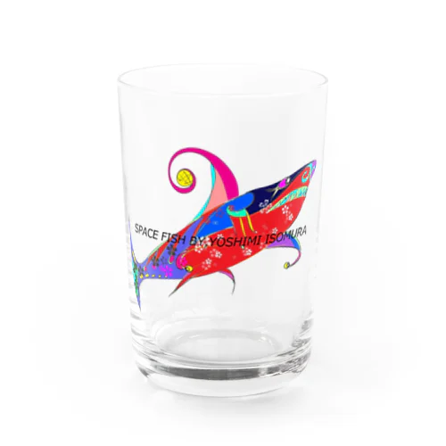 磯村佳美のspace fish宇宙魚 Water Glass