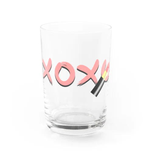 xoxo Water Glass