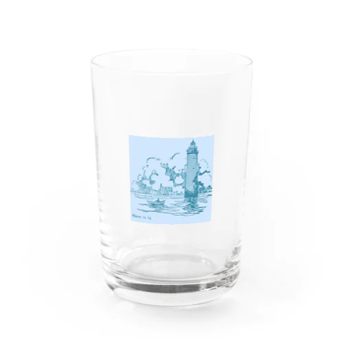 真夏の海の旅 Water Glass