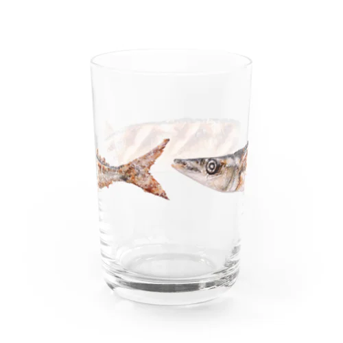 サンマの塩焼き（シンプル） Water Glass