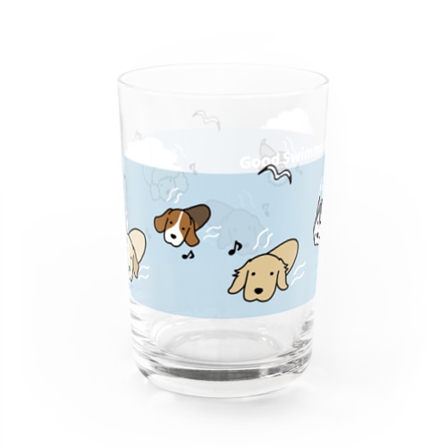 good swimmers Water Glass