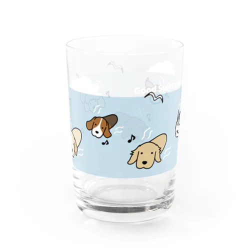 good swimmers Water Glass