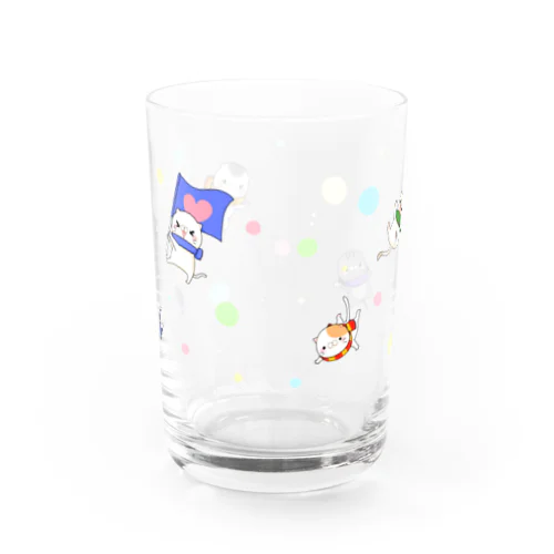 サポねこさんグラス Water Glass