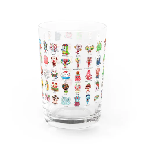 キモかわモンスターズ第1世代＋第2世代 Water Glass