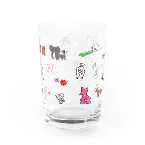 みんなでお絵描き【シンプル】 Water Glass