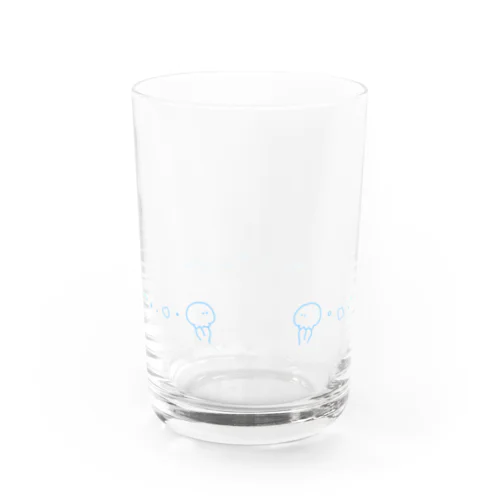 向き合う海月グラス (水) Water Glass