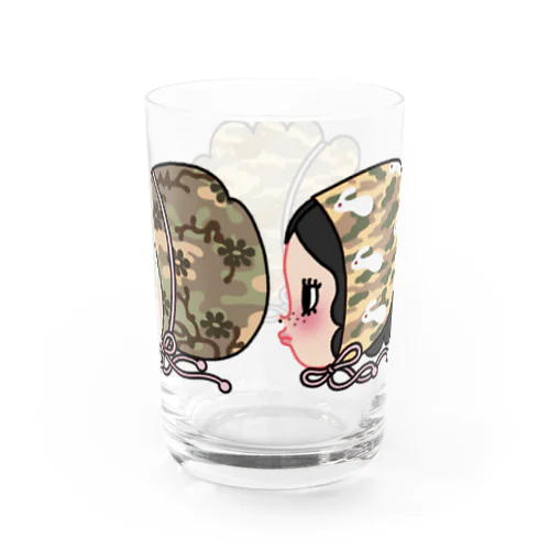 all we need is camouflage prints as fashion Water Glass