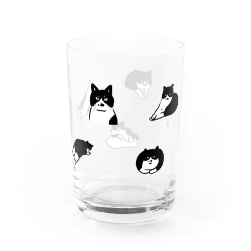  ミニスカ猫まる【せいこせんせい】 Water Glass