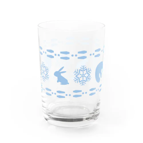 十和田湖冬ウサギカップ Water Glass