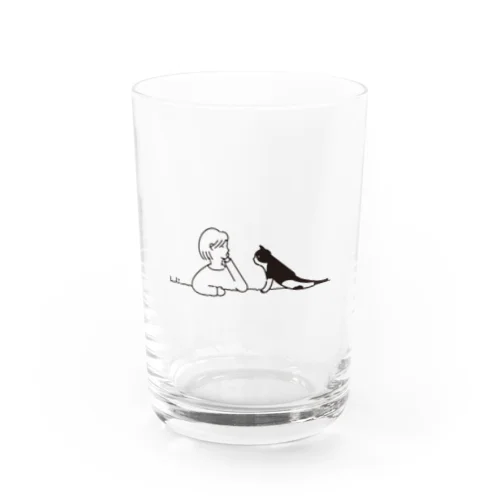 ナナとハチ Water Glass