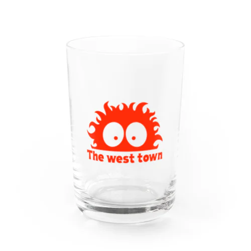 The west town ロゴアイテム Water Glass