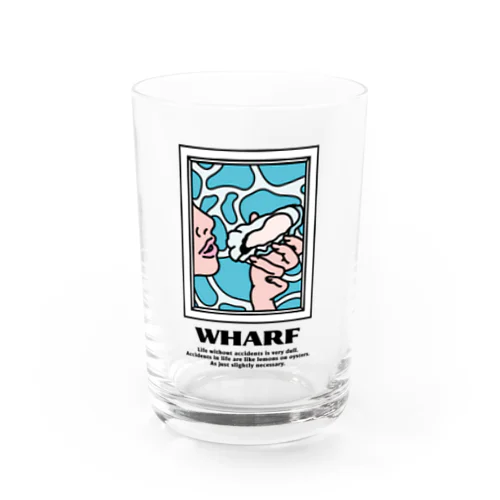 水面と牡蠣ガール Water Glass