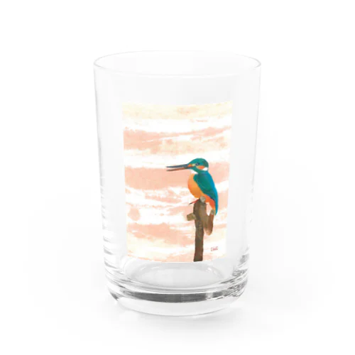翡翠（カワセミ） Water Glass