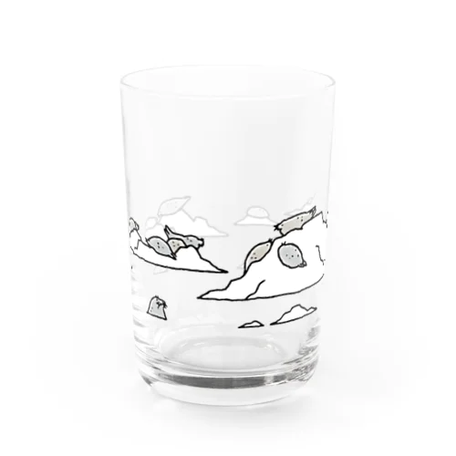 ひえひえアザラシ Water Glass