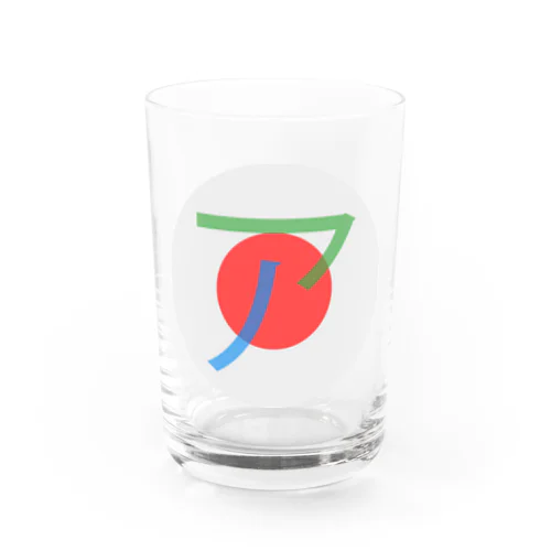 Katakana＠丸アイコン Water Glass