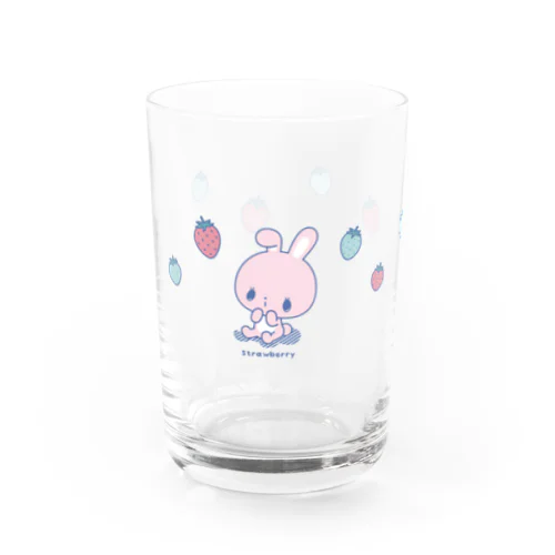 うさぎちゃん グラス いちご Water Glass