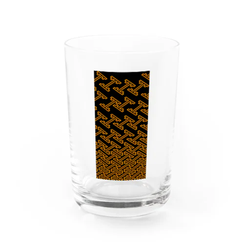 紗綾型_Orange Water Glass