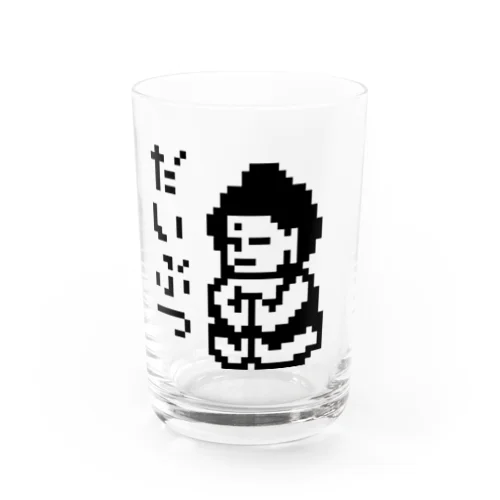 だいぶつくん Water Glass