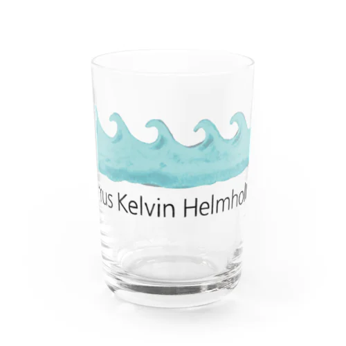 ケルビン・ヘルムホルツ不安定性の雲 Water Glass