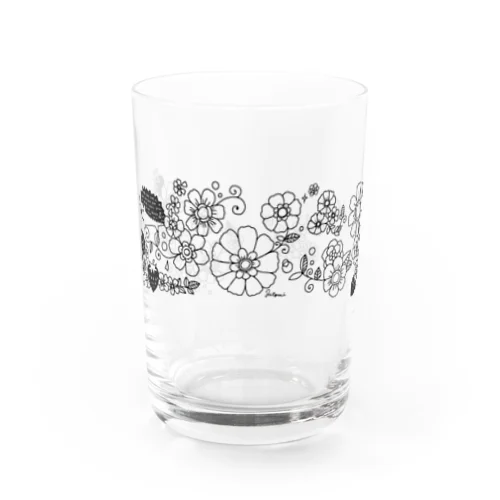 Flowerparty Water Glass