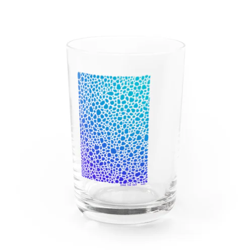 Save The Sea  Water Glass