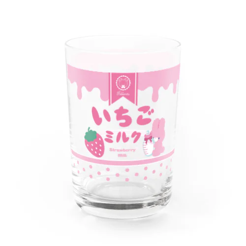 いちごミルクちゃん Water Glass