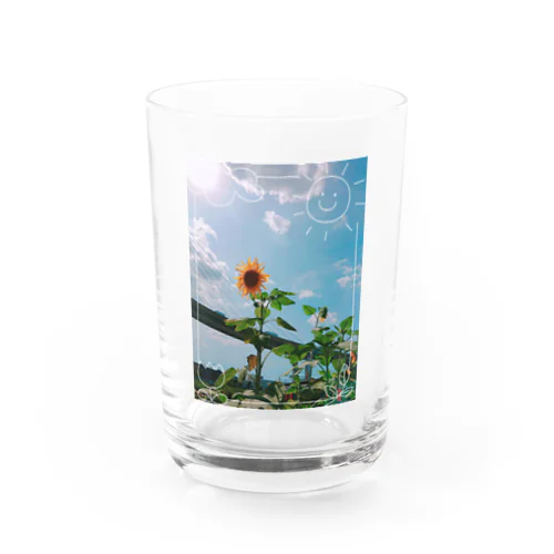 『太陽🌞と北風』 Water Glass