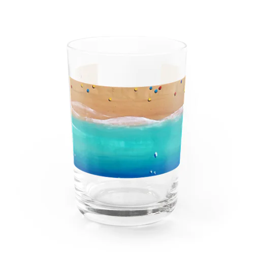 Beach Water Glass