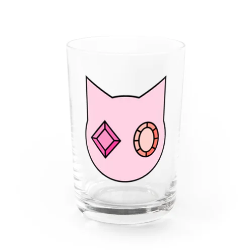 宝石の目　ピンク Water Glass