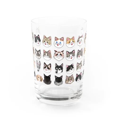 ブドウニャンコとフレンズ2022 Water Glass