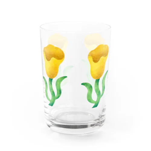 【miu】yellow01 Water Glass