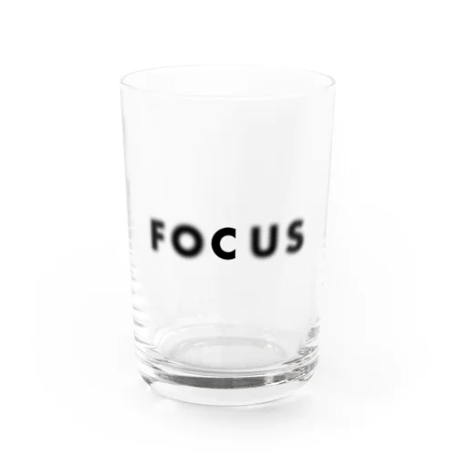 Focus　グラス Water Glass