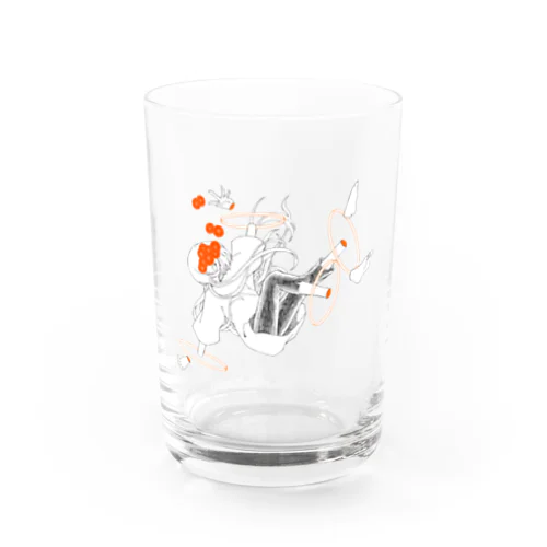 オレンジ_グラス Water Glass