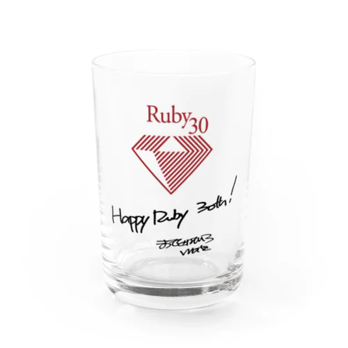 Ruby30th グラス 물유리