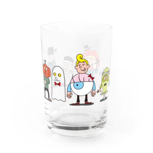 新しい仲間と仮装大会 Water Glass