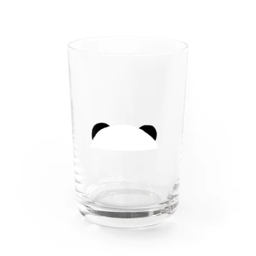 隠れているパンちゃん Water Glass