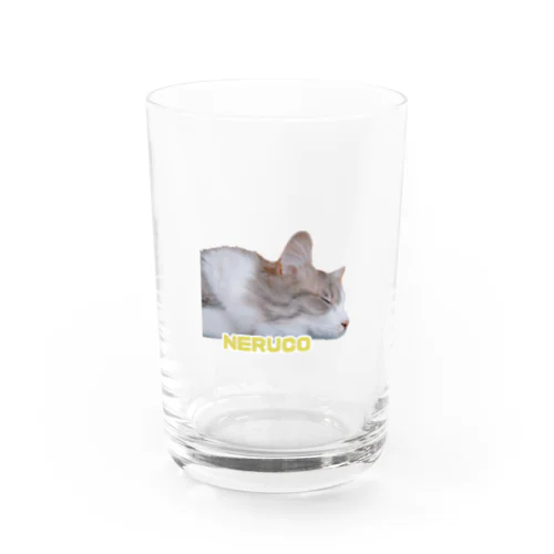 寝子グラス Water Glass