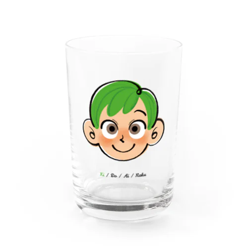 喜怒哀楽の喜 Water Glass