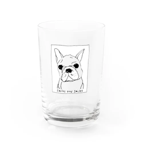 フレンチブルドック Water Glass