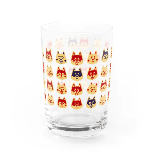 レトロ柴 Water Glass