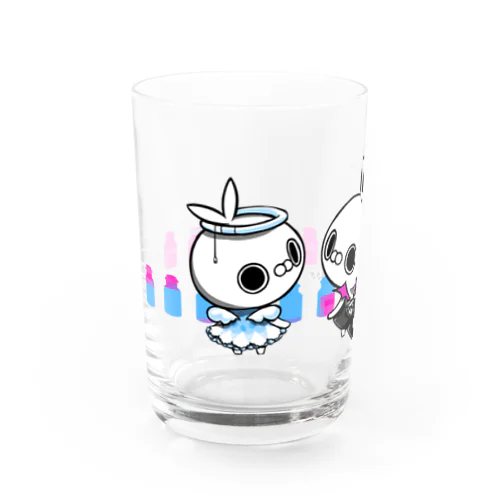 クレイジー闇うさぎ（天使と悪魔） Water Glass