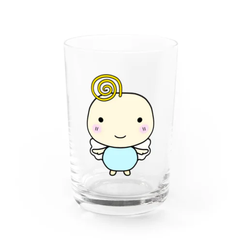 ぐるぐる天使ちゃん Water Glass