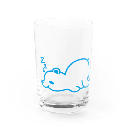 ねむねむZOO　くまB Water Glass