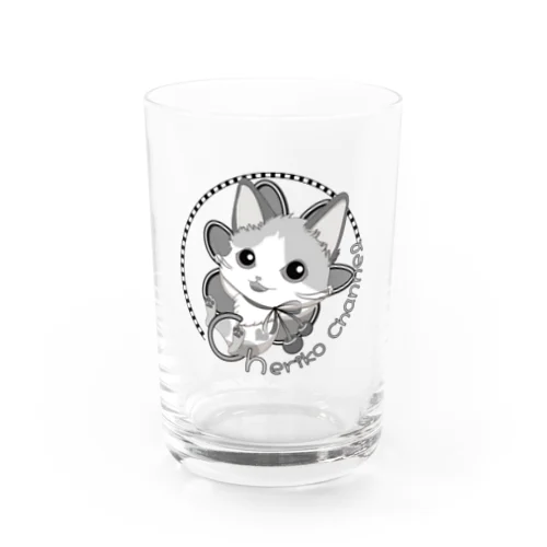 ちぇりにゃん Water Glass