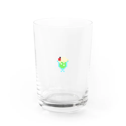 クリームソーダ Water Glass